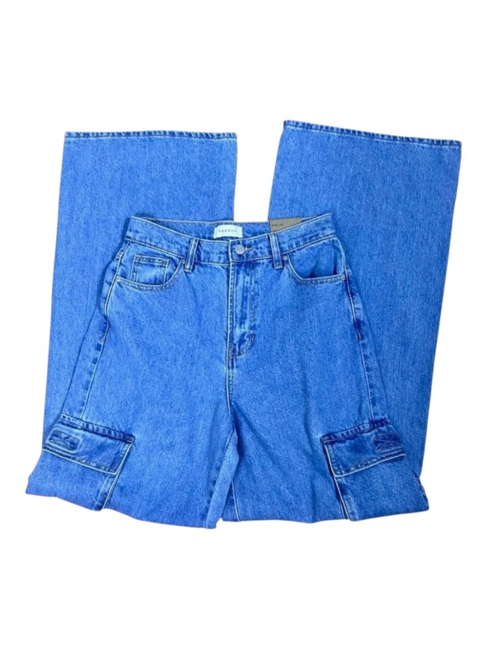 PacSun Cargo Jeans Wide Leg High Rise (25) NWT